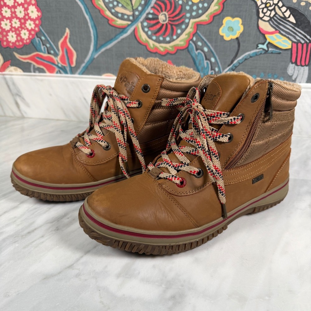 Pajar‎ Tavin Canada Mens Waterproof Winter Boots Tan Leather - 30C Rated 10 10.5